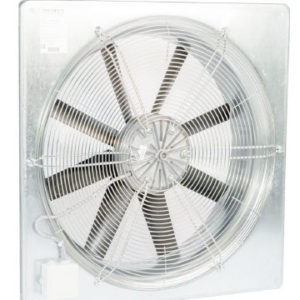 Plate-mounted axial fans
