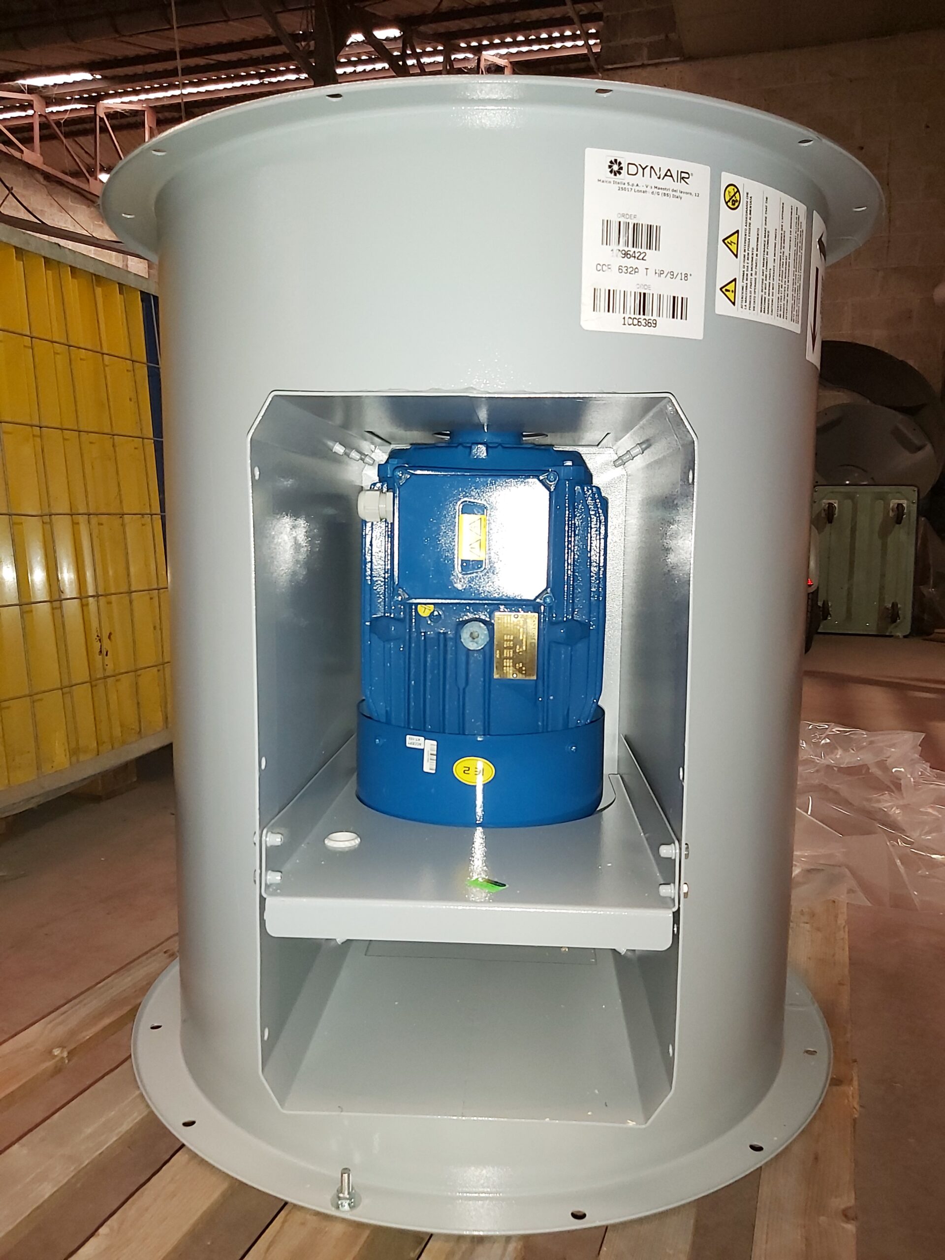 Nouveau ventilateur axial bifurqué